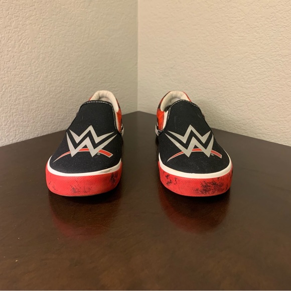 Ground Up WWE Slip-on Canvas Shoes Sneakers Men’s Size 9.5 - Picture 4 of 10